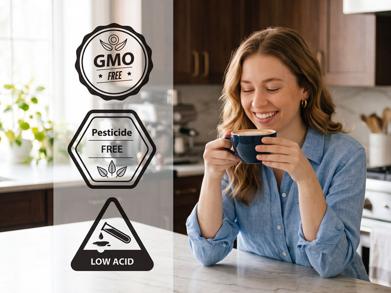 Every batch third-party tested for mold, mycotoxins, pesticides and chemicals
