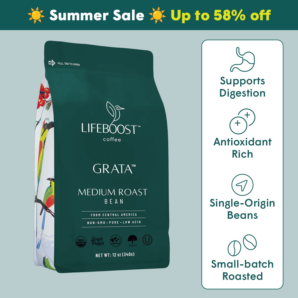 Summer Sale, up to 58% off Grata Medium Roast: single-origin beans, small-batch roasted
